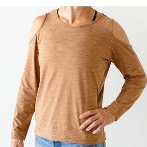 Born primitive cascade long sleeve top
